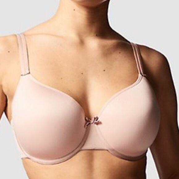 Chantelle Full Coverage Smooth Bra Sz-34DDDD - Picture 1 of 7